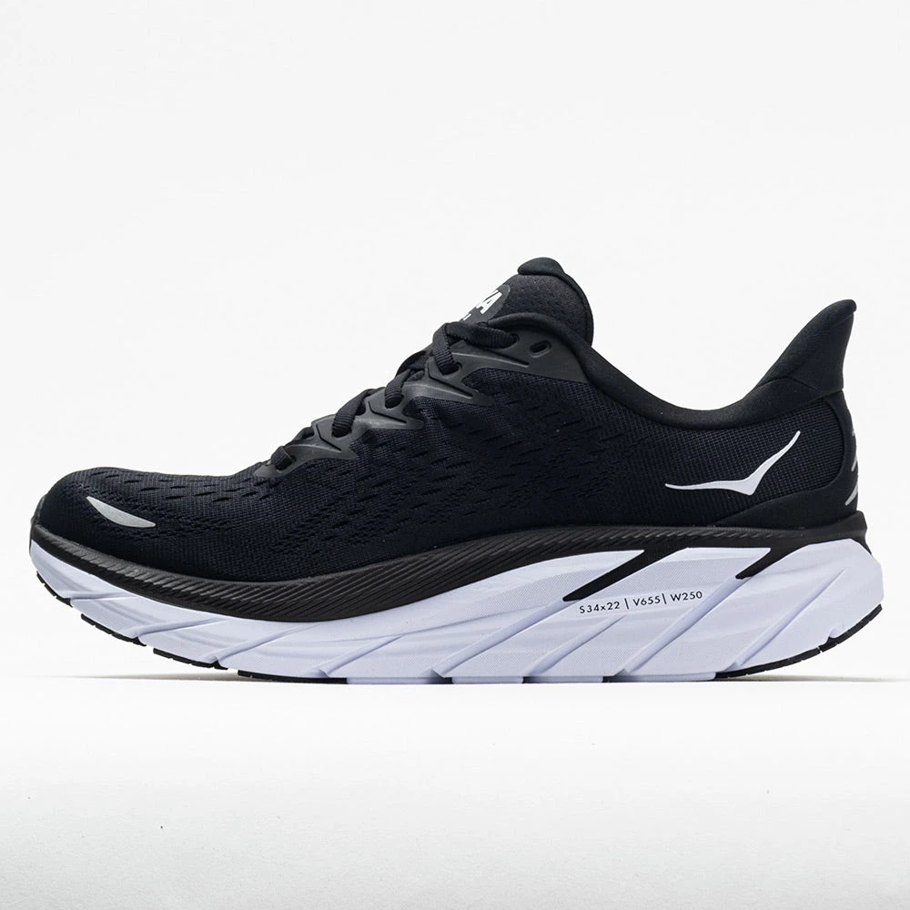 Hoka One One Clifton 8 Women's Black/White 4 Hoka One One Clifton 8 Women's Black/White - Image 2