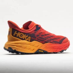 HOKA Speedgoat 5 Men's Fiesta/Radiant Yellow -Hoka Store 047738 6