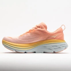 HOKA Bondi 8 Women's Shell Coral/Peach Parfait -Hoka Store 048475 1
