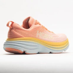 HOKA Bondi 8 Women's Shell Coral/Peach Parfait -Hoka Store 048475 6