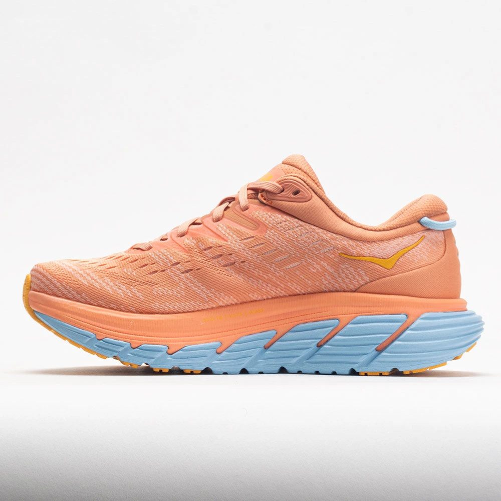 HOKA Gaviota 4 Women's Shell Coral/Peach Parfait 4 HOKA Gaviota 4 Women's Shell Coral/Peach Parfait - Image 2