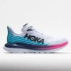 HOKA Mach 5 Women's White/Scuba Blue -Hoka Store 048542 3