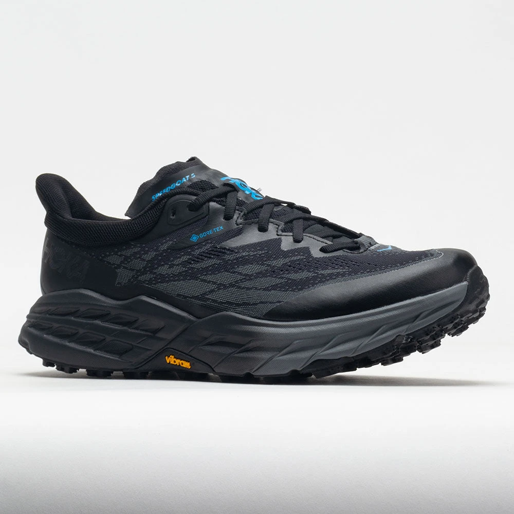 HOKA Speedgoat 5 GTX Men's Black/Black 7 HOKA Speedgoat 5 GTX Men's Black/Black - Image 5