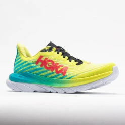 HOKA Mach 5 Women's Evening Primrose/Scuba Blue -Hoka Store 048629 5