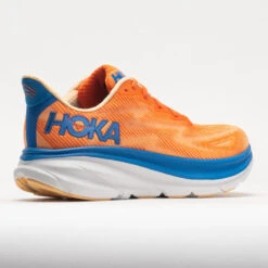 HOKA Clifton 9 Men's Vibrant Orange/Impala -Hoka Store 049211 6