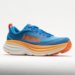 HOKA Bondi 8 Men's Coastal Sky/Vibrant Orange -Hoka Store 049225 5