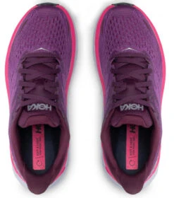 HOKA Women's Clifton 8 - Grape Wine/Beautyberry (1119394-GWBY) -Hoka Store 05 0000301130147 sw