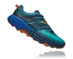 Hoka Men's Speedgoat 4 (ADGB - Atlantis/Dazzling Blue) -Hoka Store 1106525 ADGB 2
