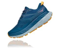 Hoka Women's Stinson ATR 6 (MBSF - Moroccan Blue/Saffron) -Hoka Store 1110507 MBSF 4