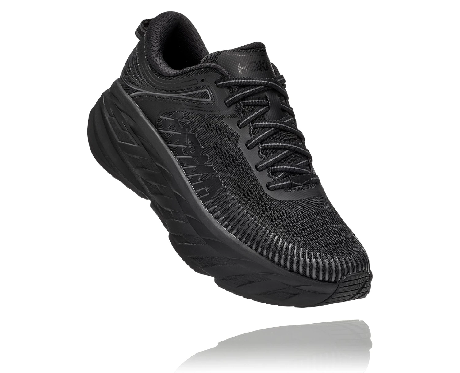 Hoka Women's Bondi 7 (BBLC - Black/Black) 5 Hoka Women's Bondi 7 (BBLC - Black/Black) - Image 3