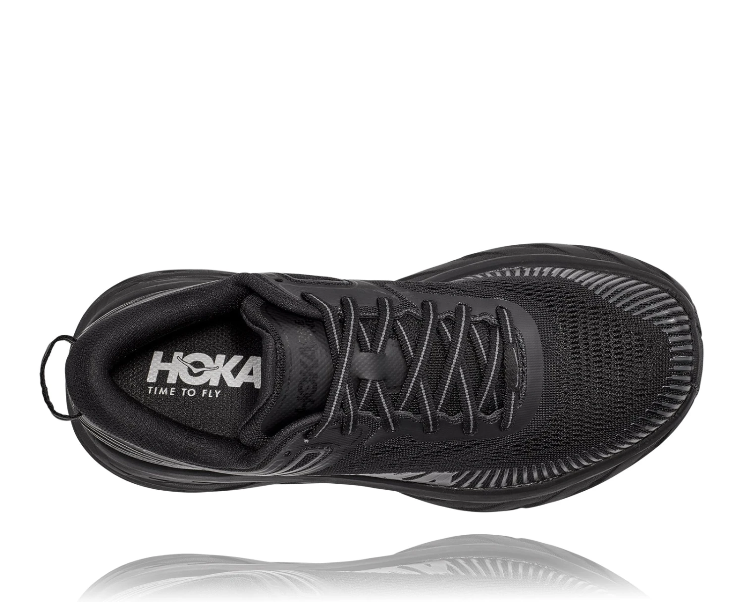 Hoka Women's Bondi 7 (BBLC - Black/Black) 8 Hoka Women's Bondi 7 (BBLC - Black/Black) - Image 6
