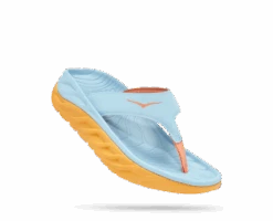 Hoka Women's Ora Recovery Flip (SSAY - Summer Song/Amber Yellow)