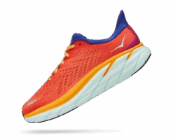 Hoka Men's Clifton 8 "St(ART) Pack" (FBLN - Fiesta/Bluing) -Hoka Store 1119393 FBLN 4