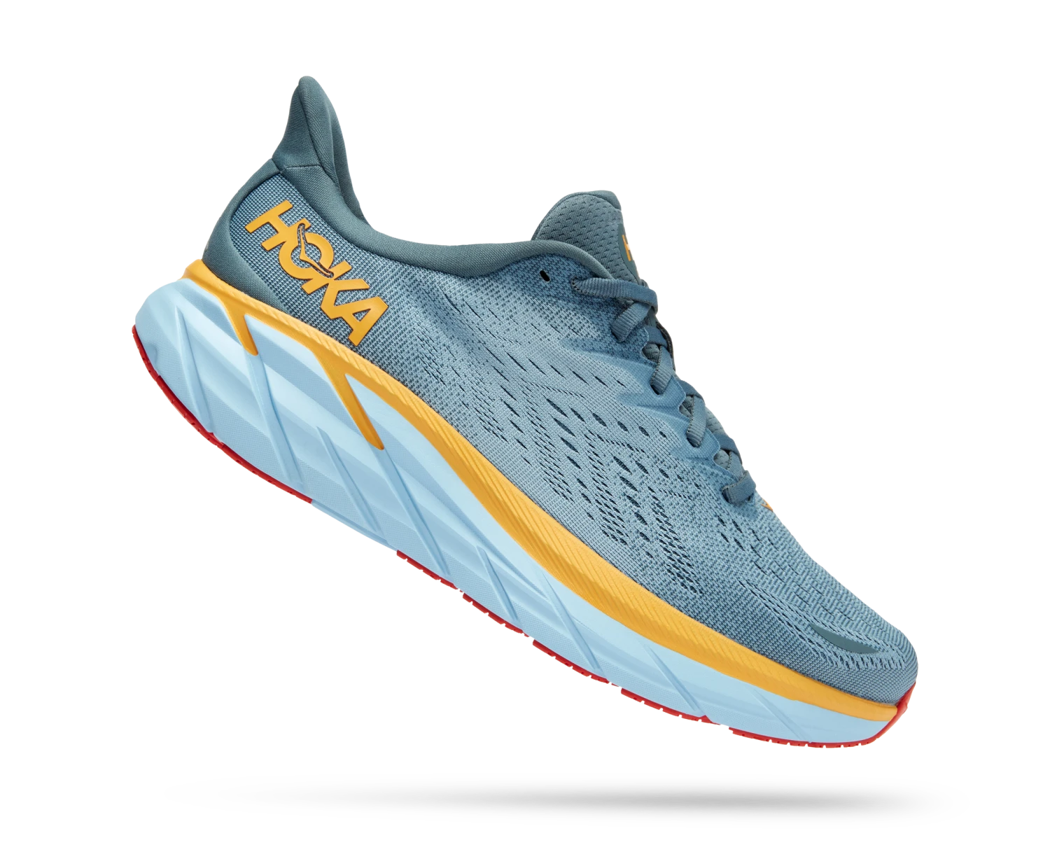 Hoka Men's Clifton 8 (GBMS - Goblin Blue/Mountain Spring) 4 Hoka Men's Clifton 8 (GBMS - Goblin Blue/Mountain Spring) - Image 2