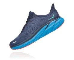 Hoka Men's Clifton 8 (OSVB - Outer Space/Vallarta Blue) -Hoka Store 1119393 OSVB 4