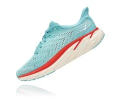 Hoka Women's Clifton 8 (AEBL - Aquarelle/Eggshell Blue) -Hoka Store 1119394 AEBL 4