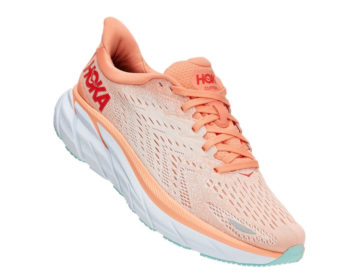 HOKA Women's Clifton 8 - Cantaloupe/Silver Peony (1119394-CSPY) 5 HOKA Women's Clifton 8 - Cantaloupe/Silver Peony (1119394-CSPY) - Image 3