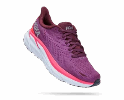 Hoka Women's Clifton 8 (GWBY - Grape Wine/Beautyberry)