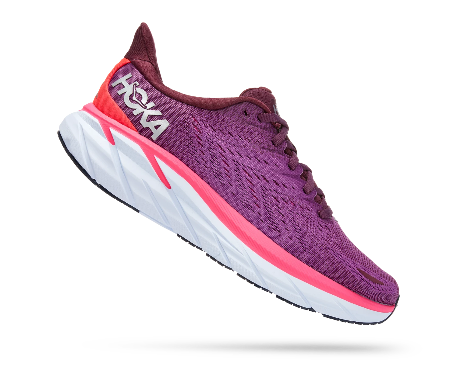 Hoka Women's Clifton 8 (GWBY - Grape Wine/Beautyberry) 4 Hoka Women's Clifton 8 (GWBY - Grape Wine/Beautyberry) - Image 2