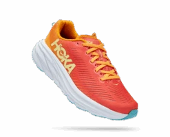 Hoka Women's Rincon 3 (CRYW - Camellia/Radiant Yellow)
