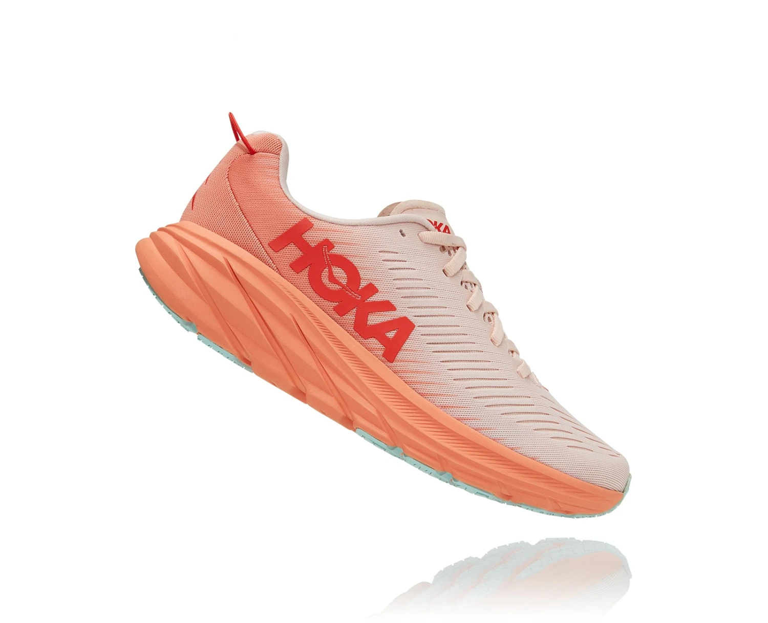 Hoka Women's Rincon 3 (SPCN - Silver Peony/Cantaloupe) 4 Hoka Women's Rincon 3 (SPCN - Silver Peony/Cantaloupe) - Image 2