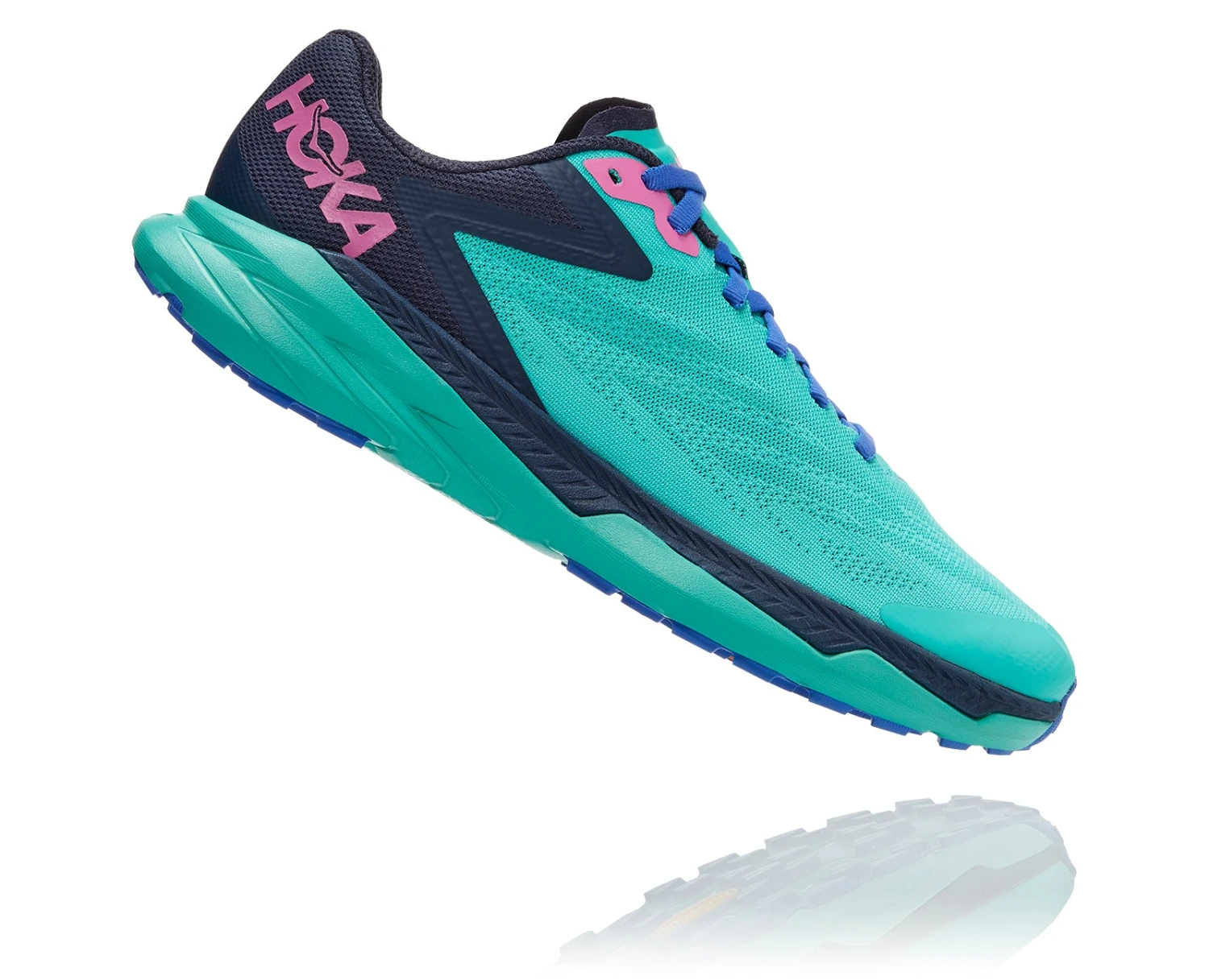 Hoka Women's Zinal (AOSP - Atlantis/Outer Space) 4 Hoka Women's Zinal (AOSP - Atlantis/Outer Space) - Image 2