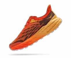 Hoka Men's Speedgoat 5 (PBAY - Puffin's Bill/Amber Yellow) -Hoka Store 1123157 PBAY 4