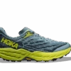 Hoka Men's Speedgoat 5 (SBDCT - Stone Blue/Dark Citron)