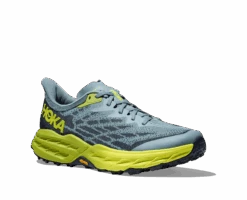 Hoka Men's Speedgoat 5 WIDE (SBDCT - Stone Blue/Dark Citron) -Hoka Store 1123157 SBDCT 6 92ec9ae7 c9af 46da be3a a0edfc41f332
