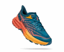 Hoka Women's Speedgoat 5 (BCCML - Blue Coral/Camellia)