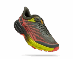 Hoka Men's Speedgoat 5 (TFST - Thyme/Fiesta)