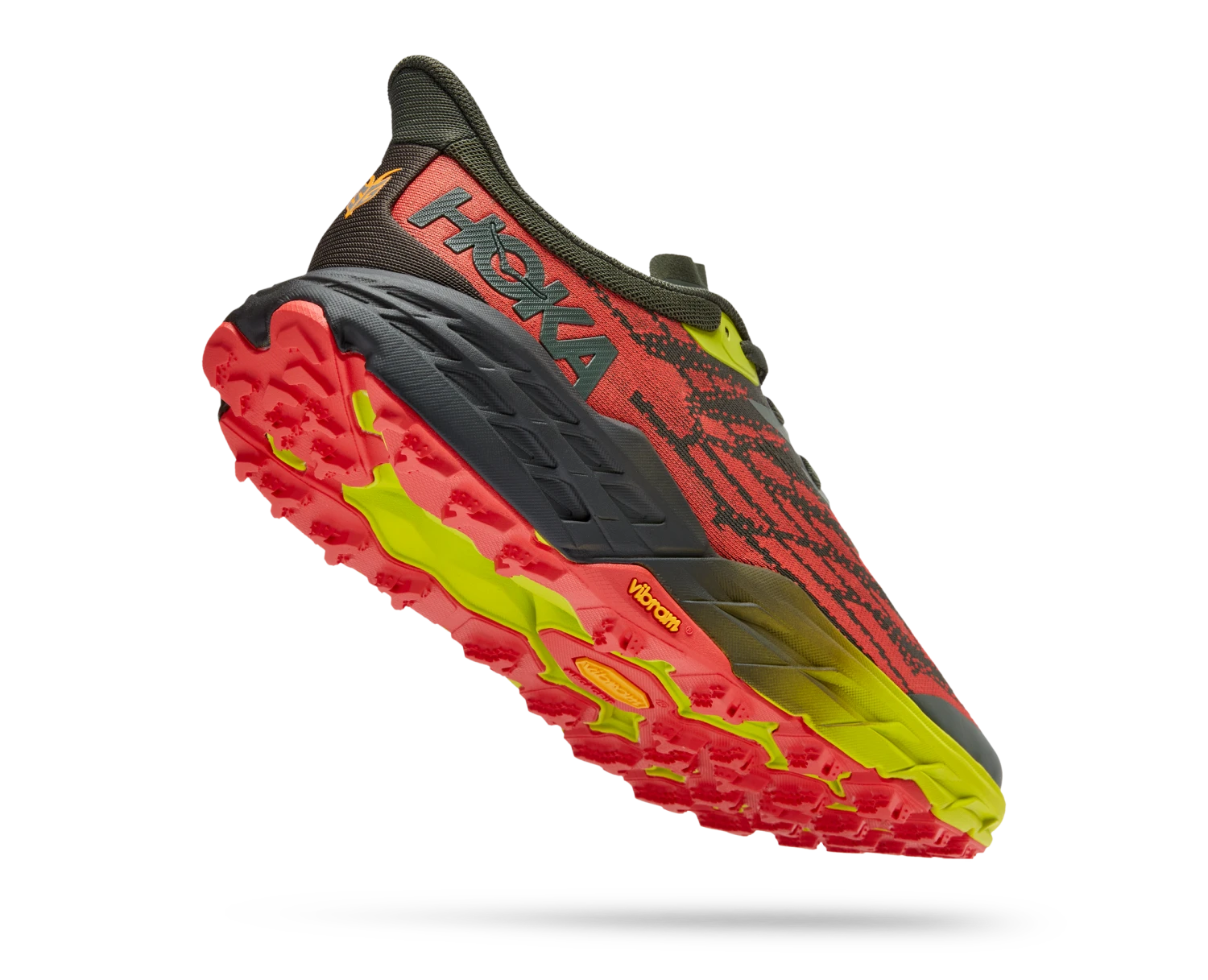 Hoka Men's Speedgoat 5 (TFST - Thyme/Fiesta) 5 Hoka Men's Speedgoat 5 (TFST - Thyme/Fiesta) - Image 3