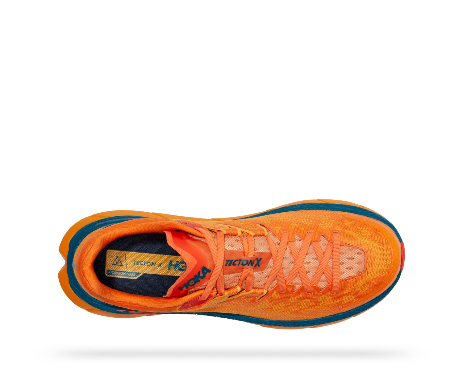 Hoka Men's Tecton X (PORY - Persimmon Orange/Radiant Yellow) 7 Hoka Men's Tecton X (PORY - Persimmon Orange/Radiant Yellow) - Image 5