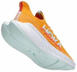 HOKA Women's Carbon X 3 - Radiant Yellow/Camellia (1123193-RYCM) -Hoka Store 1123193 RYCM 3