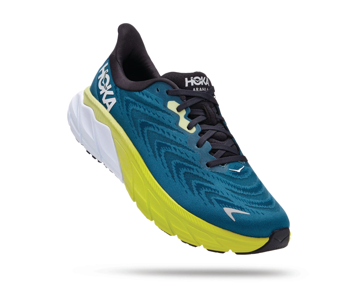 Hoka Men's Arahi 6 (BGBCR - Blue Graphite/Blue Coral) 3 Hoka Men's Arahi 6 (BGBCR - Blue Graphite/Blue Coral)