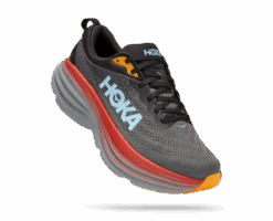 Hoka Men's Bondi 8 (ACTL - Anthracite/Castlerock)