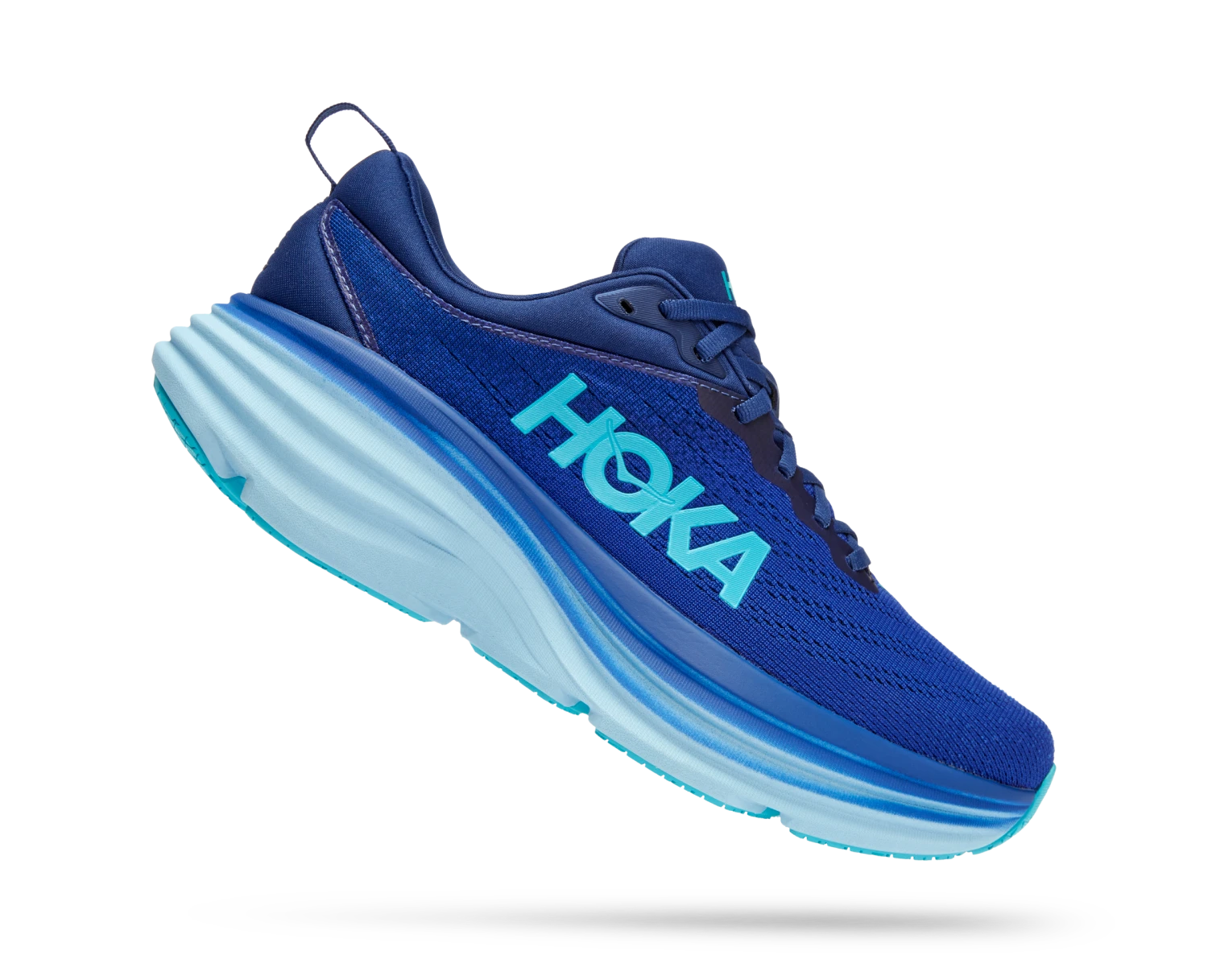 Hoka Men's Bondi 8 (BBBG - Bellwether Blue/Bluing) 4 Hoka Men's Bondi 8 (BBBG - Bellwether Blue/Bluing) - Image 2