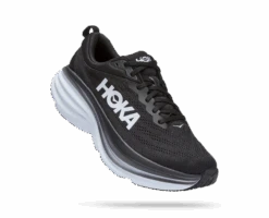 Hoka Men's Bondi 8 WIDE (BWHT - Black/White)