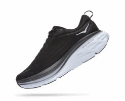 Hoka Men's Bondi 8 (BWHT - Black/White) -Hoka Store 1123202 BWHT 4