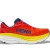 Hoka Men's Bondi 8 (RAFL - Red Alert/Flame) 2 Hoka Men's Bondi 8 (RAFL - Red Alert/Flame) -Hoka Store 1123202 RAFL 1