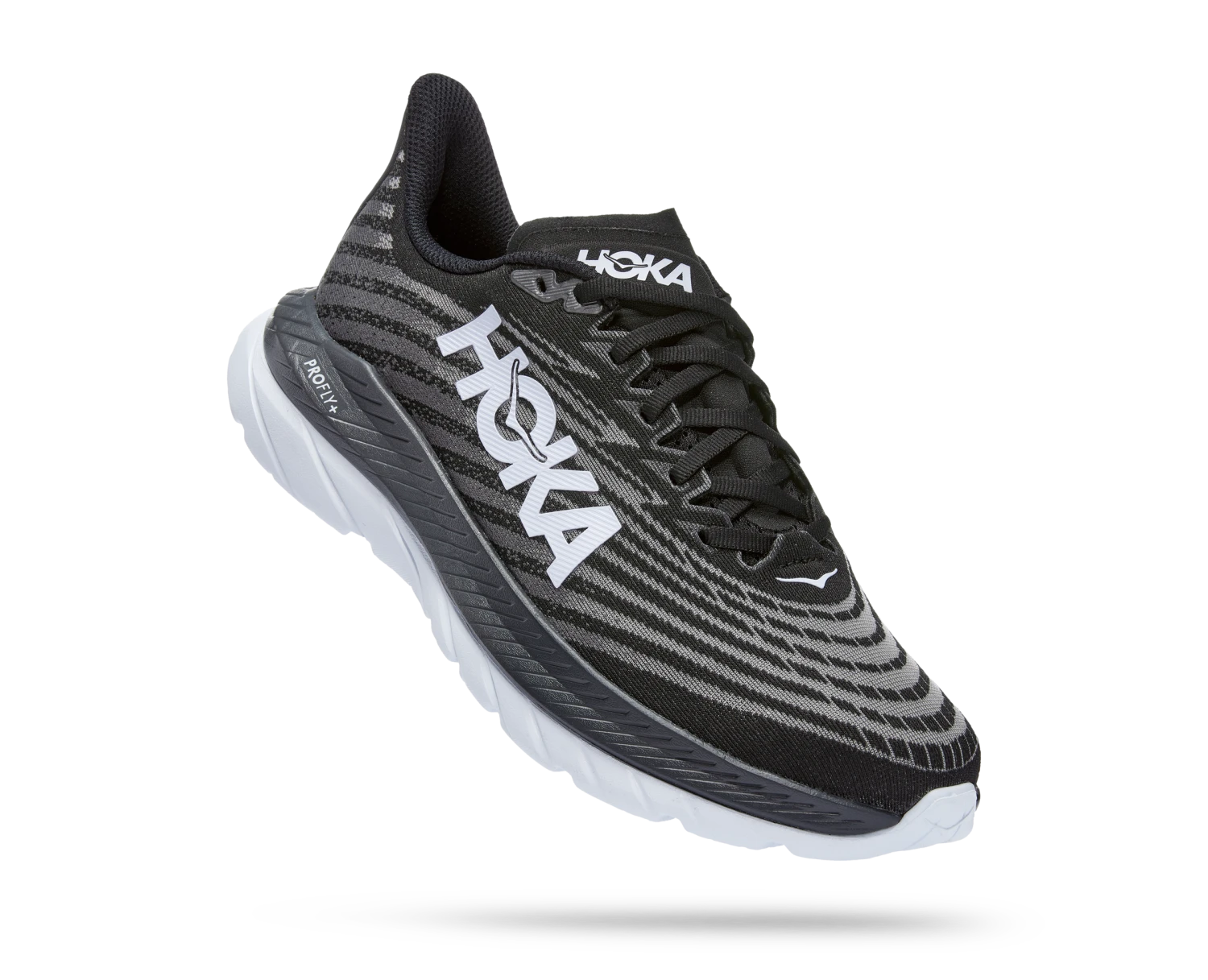 Hoka Men's Mach 5 (BCSTL - Black/Castlerock) 3 Hoka Men's Mach 5 (BCSTL - Black/Castlerock)