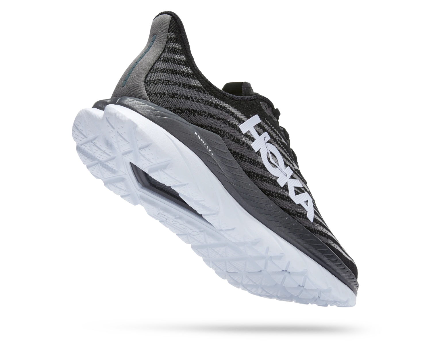 Hoka Men's Mach 5 (BCSTL - Black/Castlerock) 5 Hoka Men's Mach 5 (BCSTL - Black/Castlerock) - Image 3