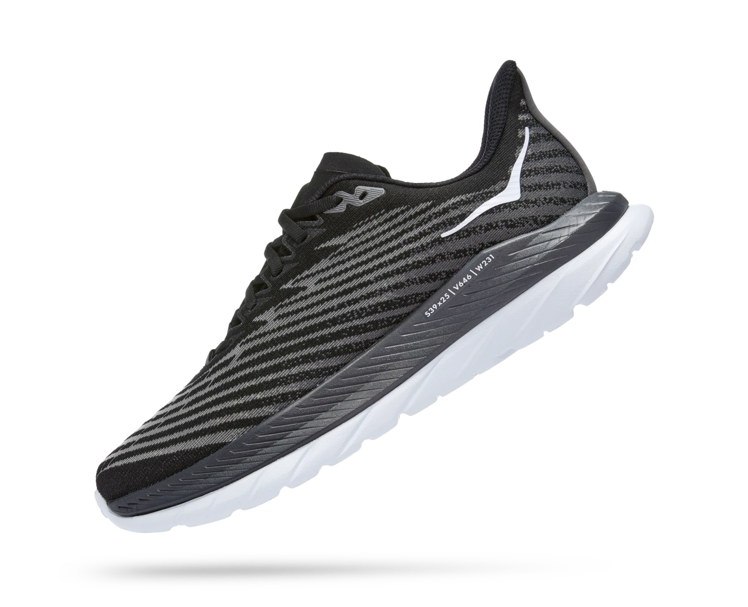 Hoka Men's Mach 5 (BCSTL - Black/Castlerock) 6 Hoka Men's Mach 5 (BCSTL - Black/Castlerock) - Image 4
