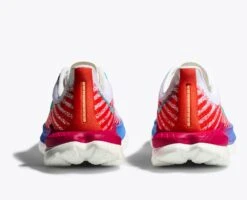 Hoka Men's Mach 5 (WFM - White/Flame) -Hoka Store 1127893 WFM 5