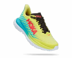 Hoka Women's Mach 5 (EPSB - Evening Primerose/Scuba Blue)