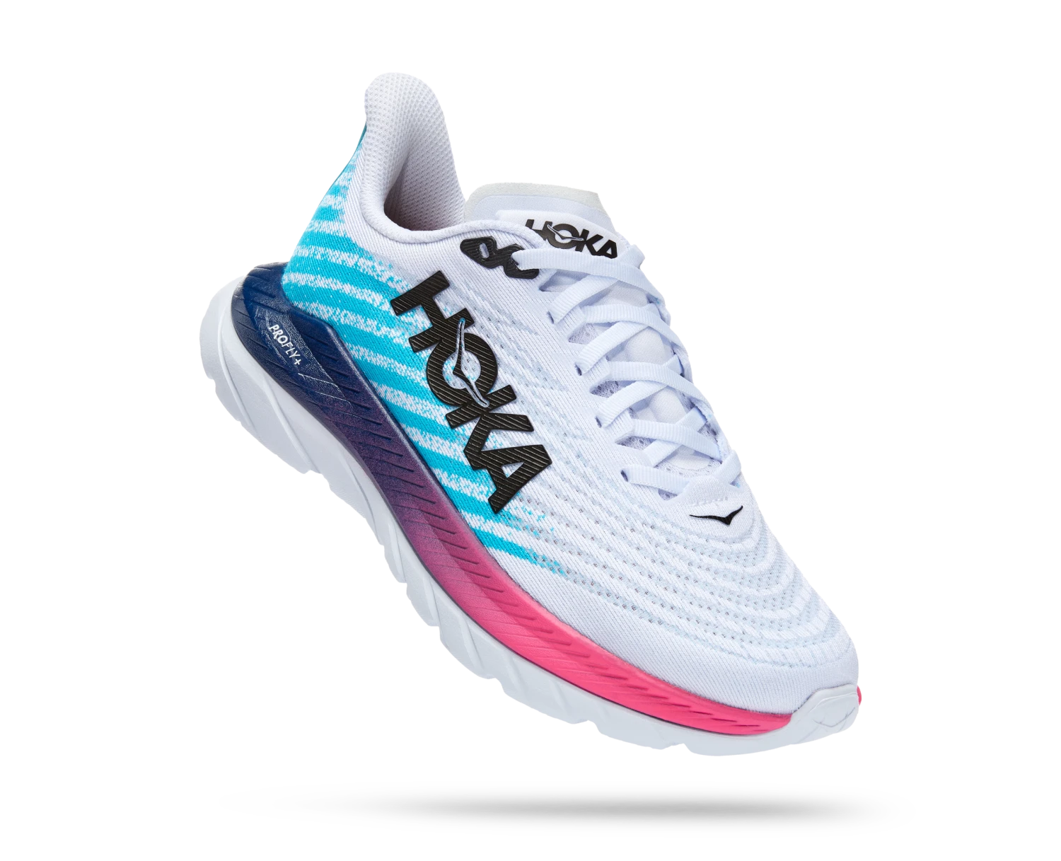 Hoka Women's Mach 5 (WSBB - White/Scuba Blue) 3 Hoka Women's Mach 5 (WSBB - White/Scuba Blue)