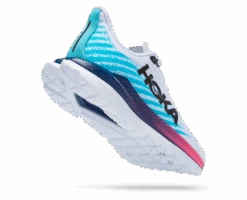 Hoka Men's Mach 5 (WSBB - White/Scuba Blue) -Hoka Store 1127894 WSBB 3