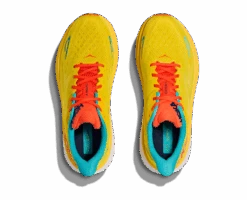 Hoka Men's Clifton 9 (PFMZ - Passion Fruit/Maize) -Hoka Store 1127895 PFMZ 2