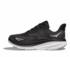 Hoka Women's Clifton 9 WIDE (BWHT - Black/White) -Hoka Store 1127896 BWHT 8 fd1bbc6c c693 4499 a756 bc8c0a9be7eb