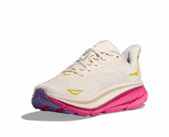 Hoka Women's Clifton 9 (EBDB - Eggnog/Blanc De Blanc) -Hoka Store 1127896 EBDB 3